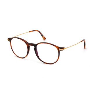 Tom Ford FT5759-B Eyeglasses Blonde Havana / Clear Lens-AmbrogioShoes
