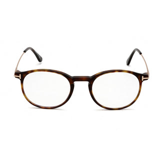 Tom Ford FT5759-B Eyeglasses Dark Havana / Clear Lens-AmbrogioShoes