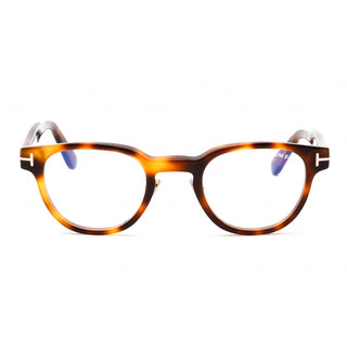 Tom Ford FT5783-D-B Eyeglasses Blonde Havana / Clear Lens-AmbrogioShoes