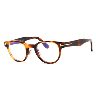 Tom Ford FT5783-D-B Eyeglasses Blonde Havana / Clear Lens-AmbrogioShoes