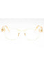 039 - shiny yellow/Clear/Blue-light block lens