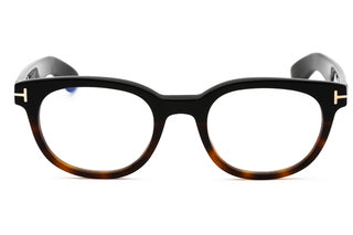 Tom Ford FT5807-B acetate Round Men's Eyeglasses-AmbrogioShoes