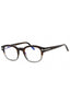 055 - Coloured havana/Clear/blue-light block lens