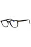001 - shiny black / clear/blue-light block lens