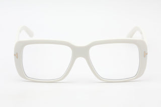Tom Ford FT5822-B Eyeglasses Ivory / Clear Lens-AmbrogioShoes