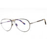 008 - Shiny gunmetal/Clear/Blue-light block lens