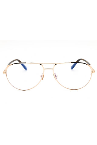Tom Ford FT5829-B Metal Aviator Men's Eyeglasses-AmbrogioShoes