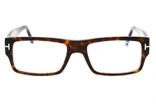 Tom Ford FT5835-B Eyeglasses dark havana / clear/blue-light block lens-AmbrogioShoes