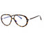 052 - dark havana/clear/blue-light block lens