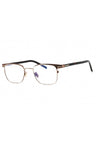 048 - shiny dark brown/clear/blue-light block lens
