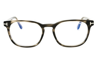 Tom Ford FT5869-B acetate Oval Men's Eyeglasses-AmbrogioShoes