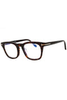 052 - dark havana/clear/blue-light block lens