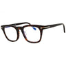 052 - dark havana/clear/blue-light block lens
