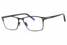 009 - matte gunmetal/clear/blue-light block lens