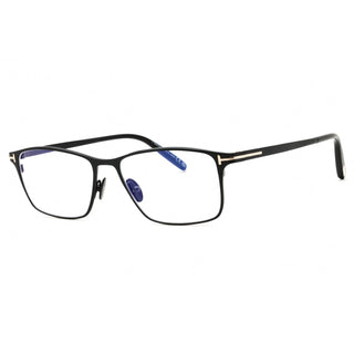 Tom Ford FT5935-B titanium Rectangular Men's Eyeglasses-AmbrogioShoes