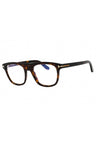 052 - dark havana/clear/blue-light block lens