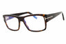 052 - Dark havana/Clear/Blue-light block lens