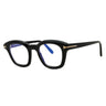 001 - shiny black/Clear/Blue-light block lens