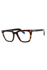 052 - dark havana/clear/blue-light block lens