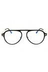 002 - matte black/clear/blue-light block lens