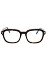 052 - dark havana/clear/blue-light block lens