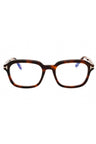 053 - blonde havana/clear/blue-light block lens