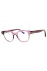 081 - shiny violet/clear/blue-light block lens