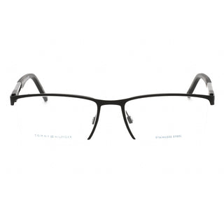 Tommy Hilfiger TH 1640 Eyeglasses MATTE BLACK / Clear demo lens-AmbrogioShoes