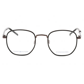Tommy Hilfiger TH 1686 Eyeglasses DARK RUTHENIUM BLACK/Clear demo lens-AmbrogioShoes