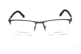 Tommy Hilfiger TH 1692 Eyeglasses MATTE RUTHENIUM / Clear demo lens-AmbrogioShoes