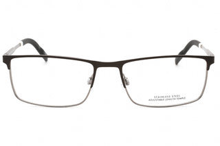 Tommy Hilfiger TH 1843 Eyeglasses MATTE DK RUTHENIUM /Clear demo lens-AmbrogioShoes