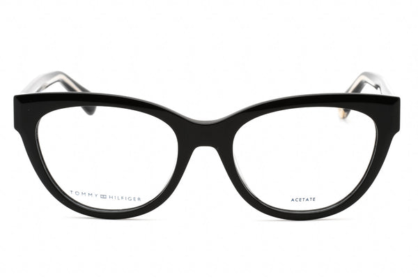 Tommy Hilfiger TH 1863 Eyeglasses BLACK/Clear demo lens-AmbrogioShoes