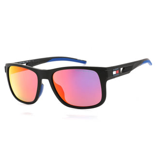 Tommy Hilfiger TH 1913/S Sunglasses MTTBLACK / GREY INFRARED-AmbrogioShoes