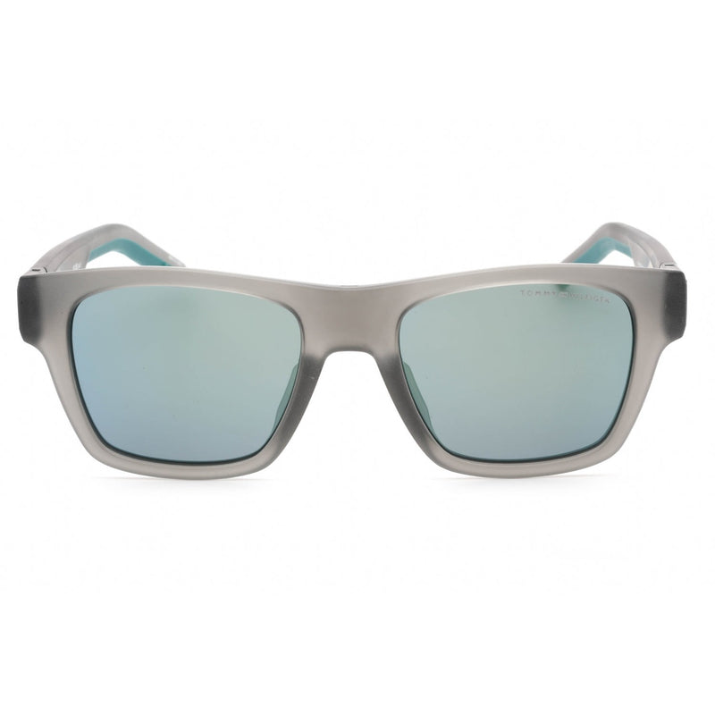 Tommy Hilfiger TH 1975/S Sunglasses MATTE GREY / GREEN SP-AmbrogioShoes