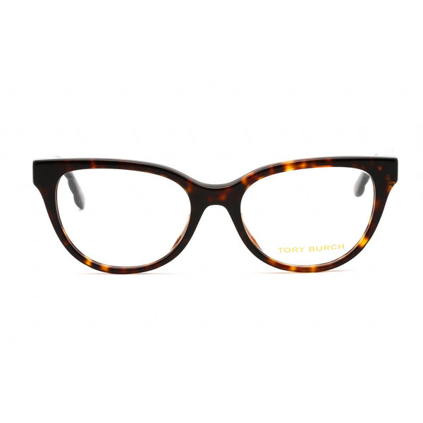 Tory Burch 0TY2128U Eyeglasses Dark Havana /Clear demo lens-AmbrogioShoes
