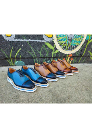 Carrucci KS552-20T Leather Oxford