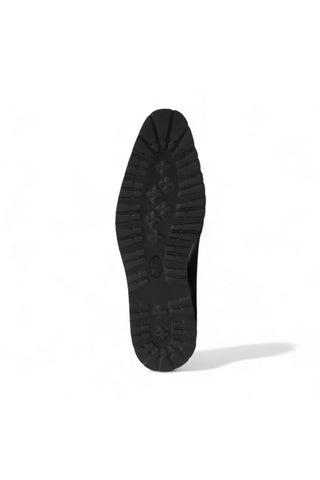 Valentino Dante Polished Calf-Skin Leather "V" logo Derby (VAL1009)-AmbrogioShoes