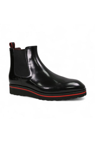 Valentino Dayton Polished Leather Chelsea Boots (VAL1011)