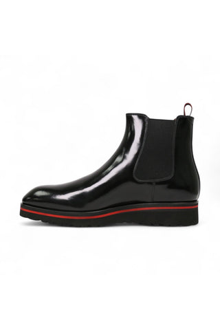 Valentino Dayton Polished Leather Chelsea Boots (VAL1011)