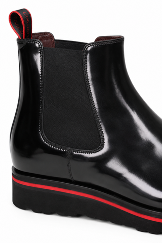 Valentino Dayton Polished Leather Chelsea Boots (VAL1011)-AmbrogioShoes