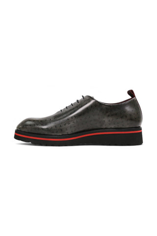 Valentino Dult Polished Leather Whole Cut Oxfords (VAL1010)-AmbrogioShoes