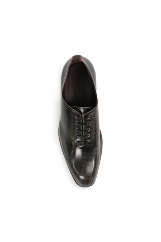 Valentino Dult Polished Leather Whole Cut Oxfords (VAL1010)
