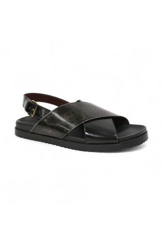 Valentino Sand V2 Polished Leather Sandals (VAL1007)