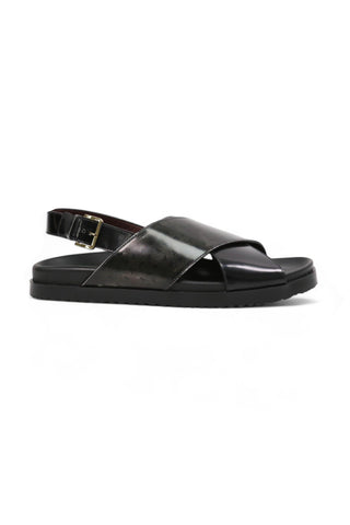 Valentino Sand V2 Polished Leather Sandals (VAL1007)