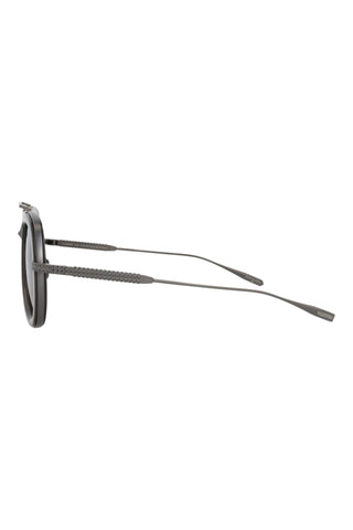 Valentino VLS CRYSTAL BLACK/BRUSHED BLACK Sunglasses-AmbrogioShoes