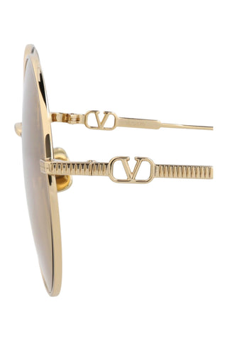 Valentino VLS LIGHT GOLD/IVORY Sunglasses