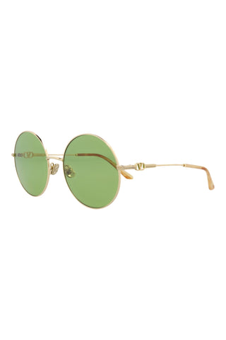Valentino VLS LIGHT GOLD/LIGHT HAVANA Sunglasses-AmbrogioShoes