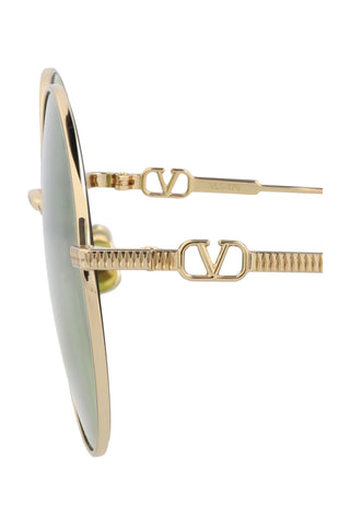 Valentino VLS LIGHT GOLD/LIGHT HAVANA Sunglasses-AmbrogioShoes