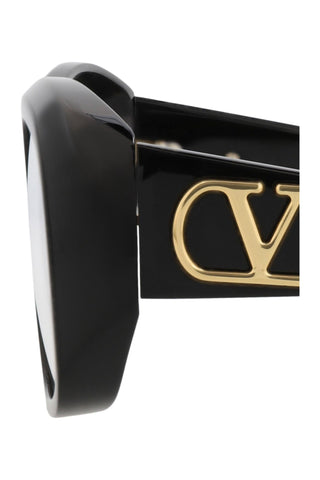 Valentino VLX BLACK/LIGHT GOLD Eyeglasses-AmbrogioShoes