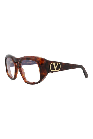 Valentino VLX DARK HAVANA/LIGHT GOLD Eyeglasses-AmbrogioShoes